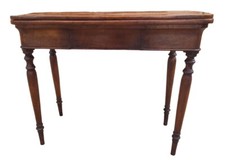 Grazioso ed elegante Tavolo a libro Scrittoio Consolle Luigi Filippo Cappuccino