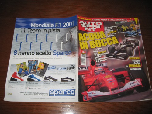 Autosprint 2001 minardi - autosprint, 2001/8=minardi