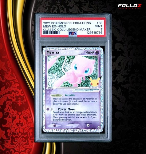 Carta pokemon mew - pokemon, gran