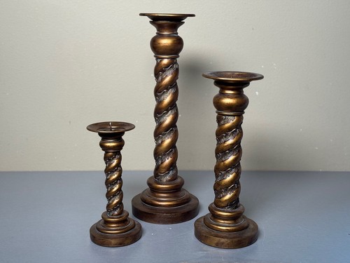 Set portacandele vintage - set, 3