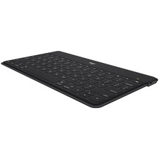 Logitech Tastiera Bluetooth QWERTY Nero per Tablet iOS con Protezione