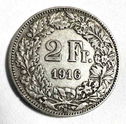 Rare 1916 switzerland solid - 1916,