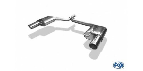 Scarico sportivo duplex fox - scarico,