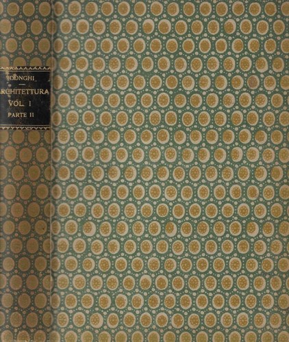 Manuale dell architetto vol - dell'architetto, i