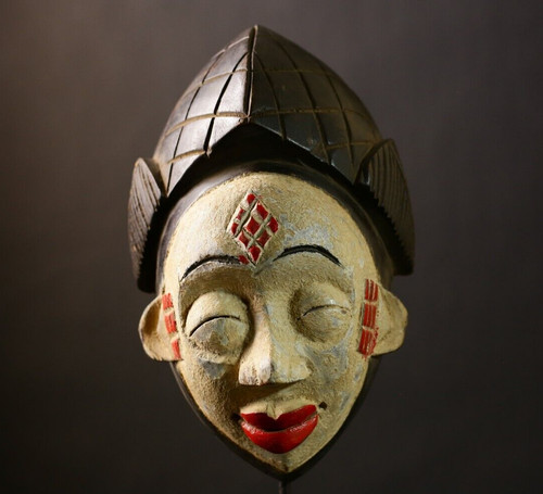 Maschera parete africana - maschera,