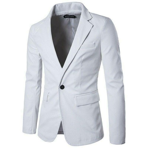Giacca uomo ecopelle blazer