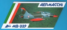 Aermacchi MB 339 adesivo sticker vintage aufkleber autocollant MA3339