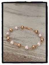Bracciale A Sfere E Perle In