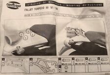 SUPPORTO BAULETTO ITALJET TORPEDO 50 DAL 1997 AL 2000 DELLA NONFANGO I0666