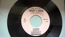 45 Giri 7" Juke Box TWENTY 4 SEVEN I can't stand it THE COUNTACH  Aqua marina