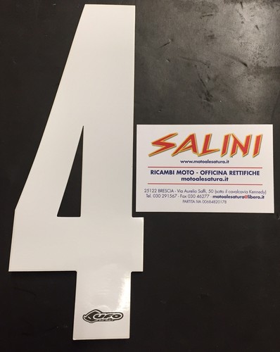 Numeri adesivi gara moto cross