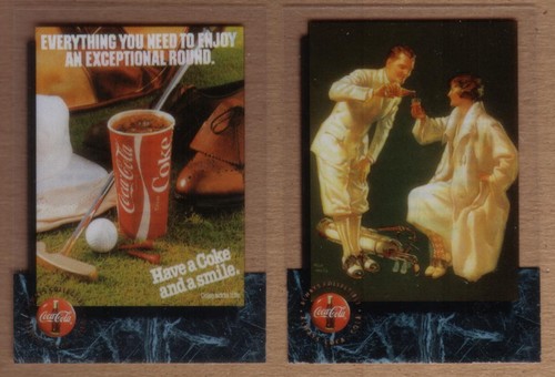 Golf coca cola cel - da, '95