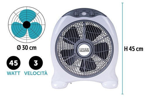 Ventilatore tavolo 220v 45w - ventilatore,