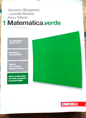 Matematica verde vol - vol.,