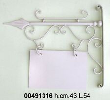  insegna a bandiera bifacciale IN FERRO BATTUTO PER BAR PUB LOCALI