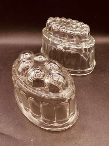 Jelly blancmange glass mould - mould, x