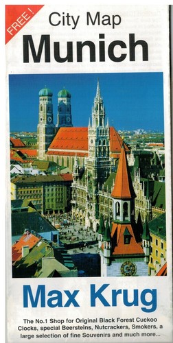 Citymap munich monaco mappa - di,
