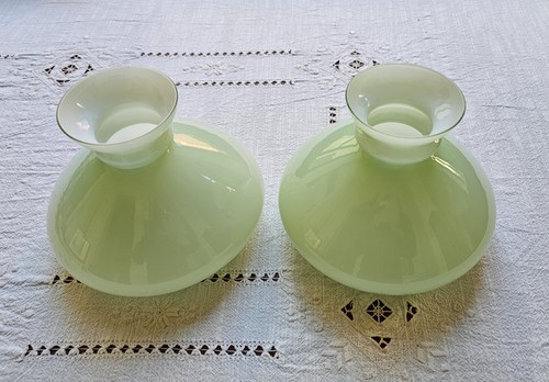Antica coppia opaline verde - antica,