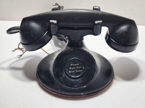 Antico telefono scrivania - antico,