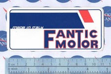 ADESIVO STICKER VINTAGE AUFKLEBER AUTOCOLLANT MOTO TUNING FANTIC MOTOR CROSS