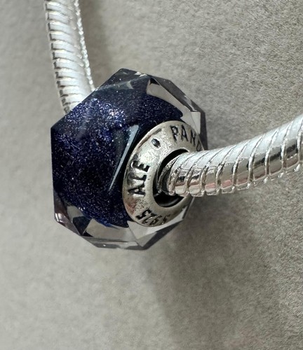 Charm pandora vetro murano - charm,