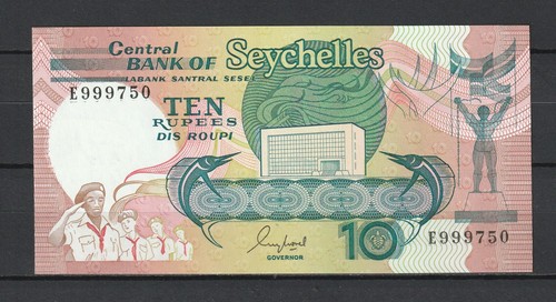 Seychelles billet de - de, 10