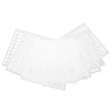  16 Sheets Stencil Muro