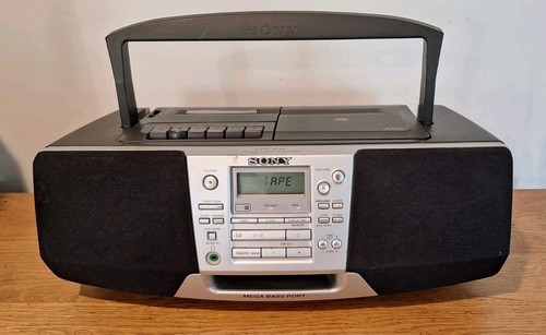 Cassetta radio cd - radio, sony