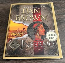 SIGNED Dan Brown INFERNO