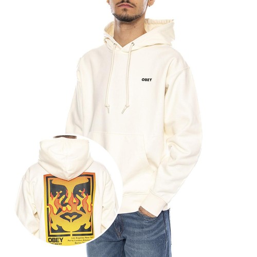 Obey icon stencil flame - obey,