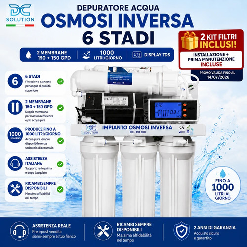 Depuratore acqua osmosi