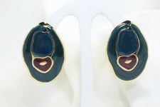 ORECCHINI PIERCED SMALTATI