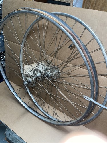 Vintage tubular wheelset 700c - wheelset-,