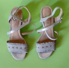 IGI&CO SCARPE DONNA SANDALI CON TACCO MEDIO COMFORT GRIGIO PELLE 37