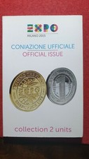 Coppia Monete commemorative EXPO 2015 - Milano - (VATZEL)