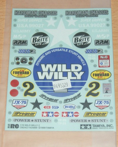 Tamiya 58242 wild willy - tamiya,