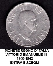 Monete regno italia - monete, d'italia
