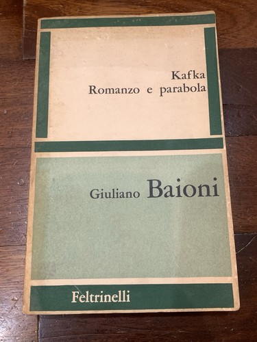 Kafka romanzo parabola - e,