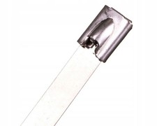 100 fascette in acciaio