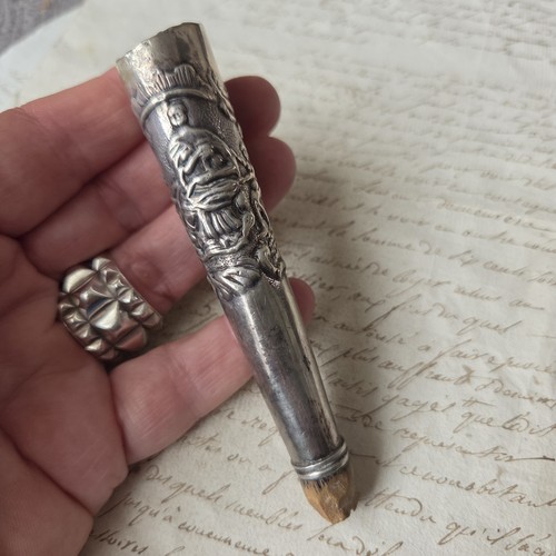 Meau ombrello argento antico - ombrello,