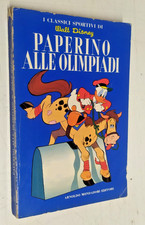 I CLASSICI WALT DISNEY PRIMA 1a SERIE # 4-PAPERINO ALLE OLIMPIADI 1960-ORIGINALE