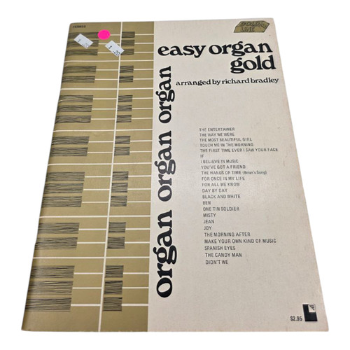 Easy organ gold arrange - gold, di