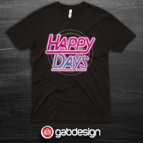 Shirt happy days serie - days,