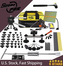 73PCS PDR Car Body Dent Puller Bridge Lifter Paintless Hail Remover Repair Kit