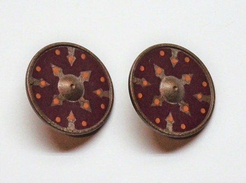 Rotondo scudo bronzo - x,