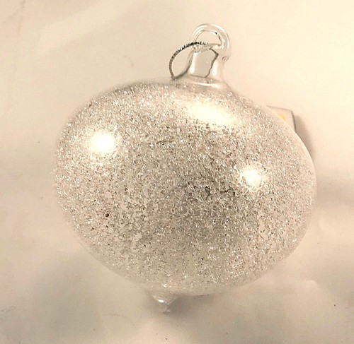Palla natale vetro - in,