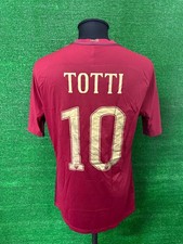 Maglia Roma TOTTI Match Iusse Worn Shirt Jersey Maillot Indossata Celebrativa