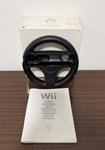 Volante wii nero originale con - nero,