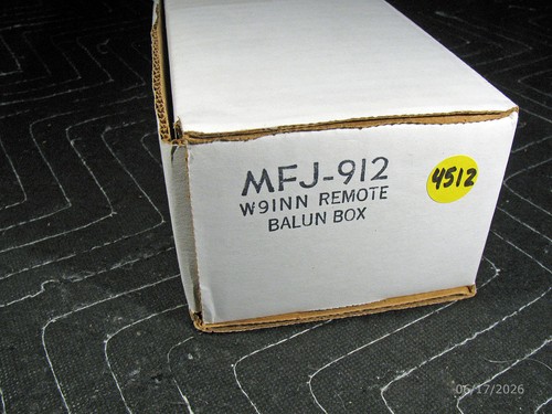 Mfj 912 w9inn remote - w9inn, balun