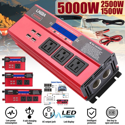 Inverter potenza 5000w auto - inverter,